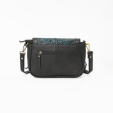 American Darling Western Floral Leather Fringe Shoulder Purse