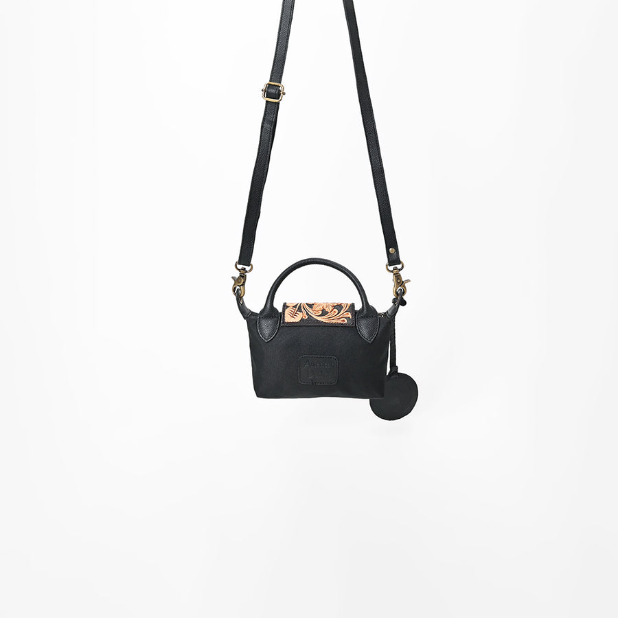 American Darling Western Leather Hand Tooled Crossbody Bag