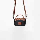 American Darling Western Leather Hand Tooled Crossbody Bag