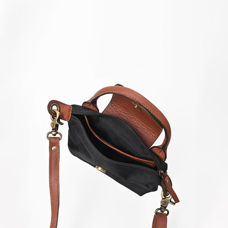 American Darling Western Leather Hand Tooled Crossbody Bag