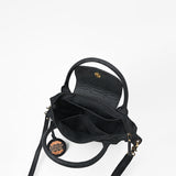 American Darling Western Leather Hand Tooled Tote Bag