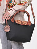 American Darling Western Leather Hand Tooled Tote Bag