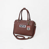 Official PRCA & NFR Licensed Collection-Brown Genuine Leather Speedy Bag