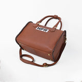 Official PRCA & NFR Licensed Collection-Genuine Leather Speedy Handbag