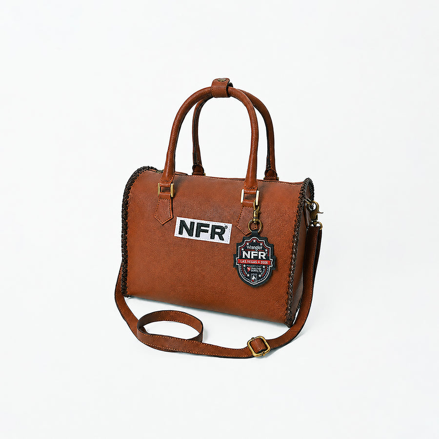 Official PRCA & NFR Licensed Collection-Genuine Leather Speedy Handbag