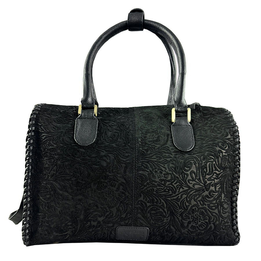 Official PRCA & NFR Licensed Collection-Genuine Embossed Leather Speedy Bag