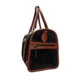 Official PRCA & NFR Licensed Collection® Hand-Tooled Embossed Western Leather Speedy Bag