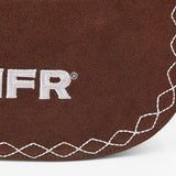 Official PRCA & NFR Licensed Collection® Brown Western Suede Leather Hobo Bag