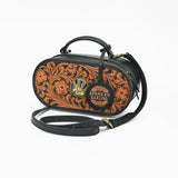American Darling Quilted Rivetted Concho Western Leather Cross body Bag - Uhorse