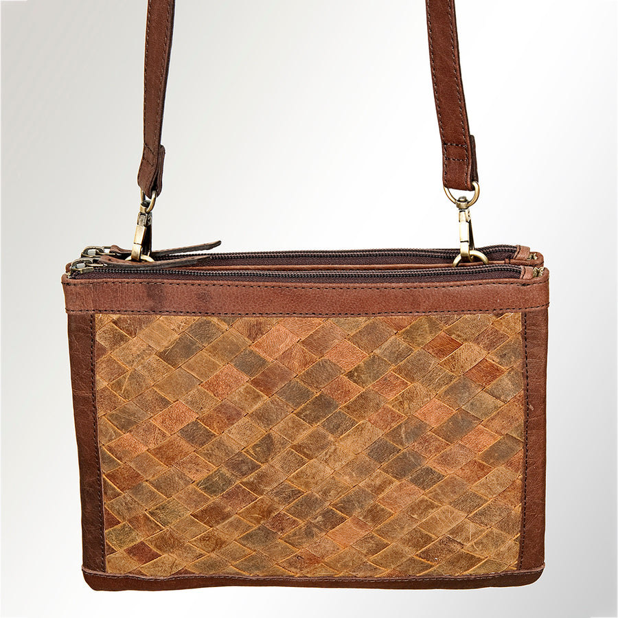 Ameran Darling Women's Crossbody Bag Western Hair on Leather Handbag and Ladies Purse