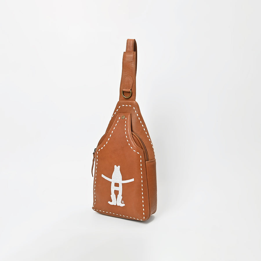 Magnolia Rodeo Genuine Leather Sling Bag | Houston Livestock Show and Rodeo - Uhorse
