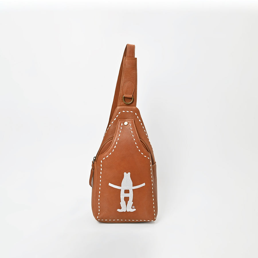 Magnolia Rodeo Genuine Leather Sling Bag | Houston Livestock Show and Rodeo