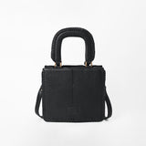 American Darling Women’s Black & White Hair-on Leather Handbag