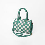 American Darling Women’s Green & White Hair-on Speedy bag