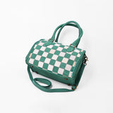 American Darling Women’s Green & White Hair-on Speedy bag