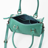 American Darling Women’s Green & White Hair-on Speedy bag