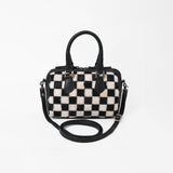 American Darling Women’s Black & White Hair-on Leather Speedy bag