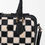 American Darling Women’s Black & White Hair-on Leather Speedy bag