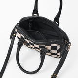 American Darling Women’s Black & White Hair-on Leather Speedy bag