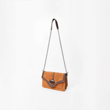American Darling Western Tan Suede Crossbody Bag w/ Rhinestone