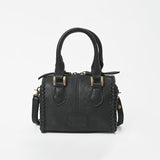 American Darling Hair-On Cowhide Leather Satchel Handbag for Women