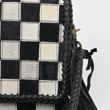 American Darling Women's Hair-On Crossbody Bag Western Genuine Leather Handbag