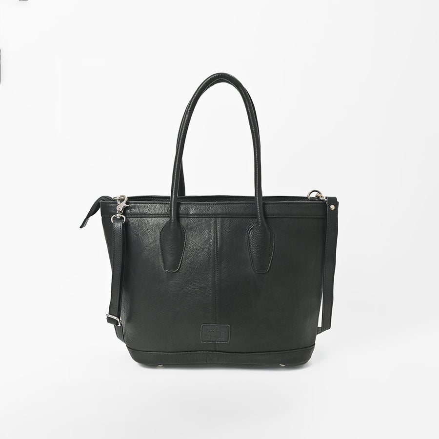 American Darling Hair-On Hide Leather Tote Bag for Women, Western Studded Shoulder Purse with Strap