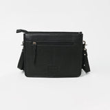 American Darling Hair-On Cowhide Leather Fringe Crossbody Bag for Women