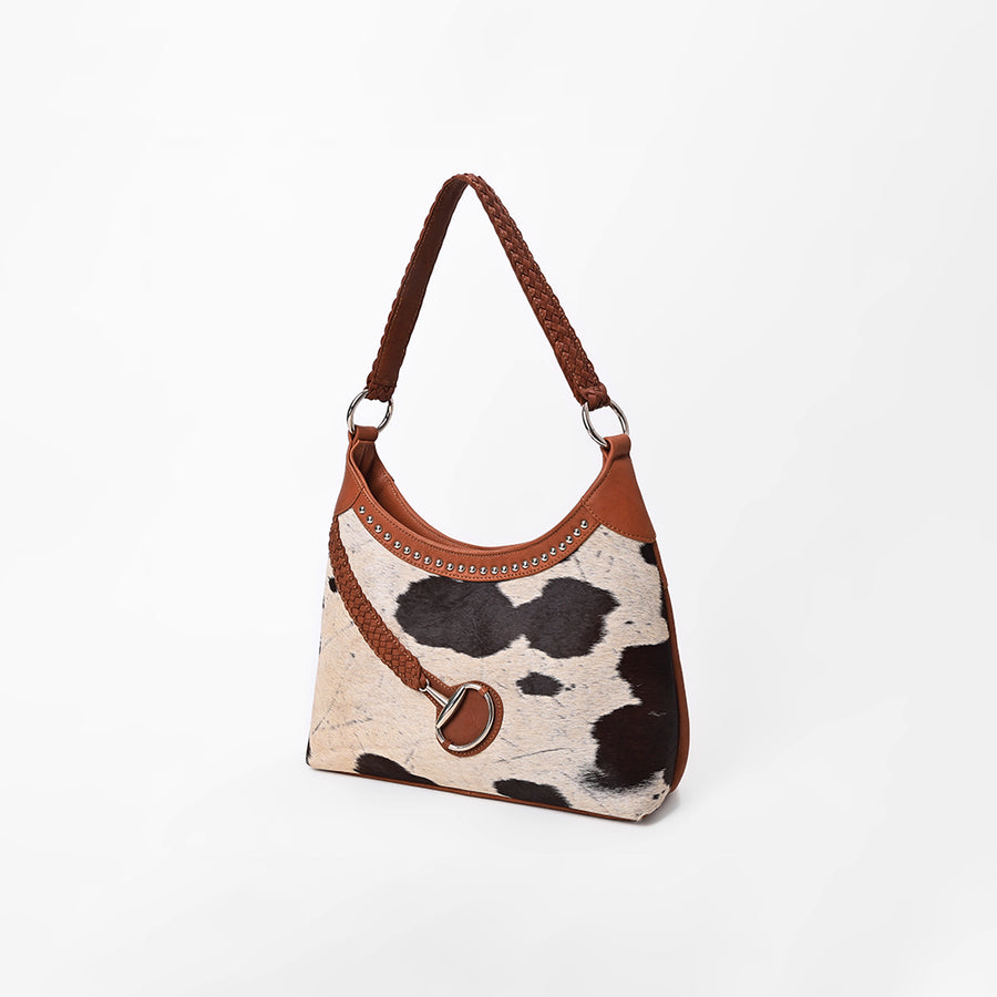 American Darling Women's Western Cowhide Hobo Shoulder Bag