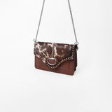 American Darling Western Hair-On Cowhide Leather Crossbody Bag