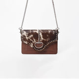American Darling Western Hair-On Cowhide Leather Crossbody Bag