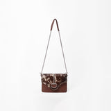American Darling Western Hair-On Cowhide Leather Crossbody Bag