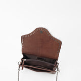 American Darling Western Hair-On Cowhide Leather Crossbody Bag