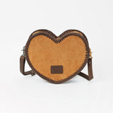 American Darling Women's Western Heart-Shaped Crossbody Bag