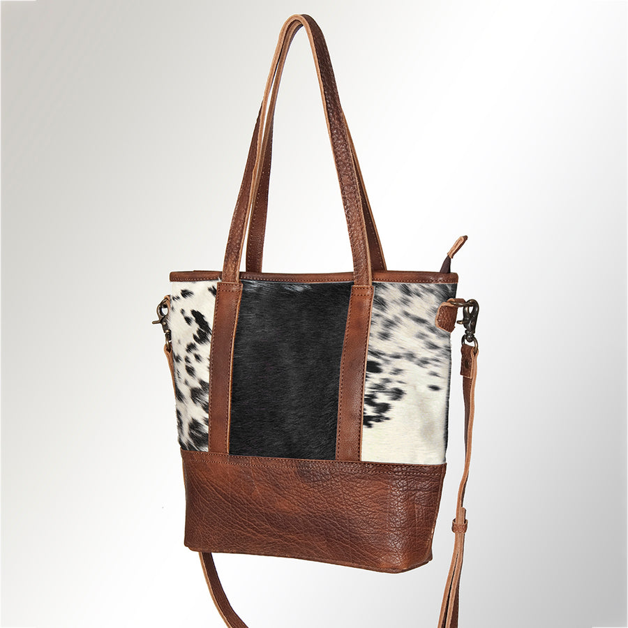American Darling Hair-On Cowhide Leather Tote Bag for Women