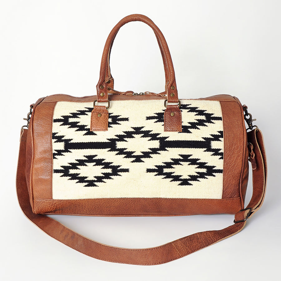 American Darling Women's Duffel Bag Western Hair On Genuine Leather Handbag and Ladies Purse