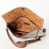 American Darling Women's Envelope Bag Western Hair On Genuine Leather Handbag and Ladies Purse