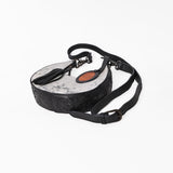 American Darling Western Leather Silver Crackle Hobo Bag