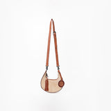American Darling Western Leather Silver Crackle Hobo Bag