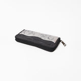 American Darling Western Women Silver Crackle Leather Wallet