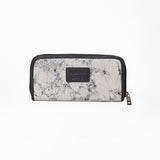 American Darling Western Women Silver Crackle Leather Wallet