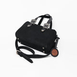 American Darling Western Leather Tote Bag w/ Tooled Buckle Straps