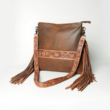 American Darling Messenger Hand Tooled Genuine Leather Western Women Bag Handbag Purse | Cute