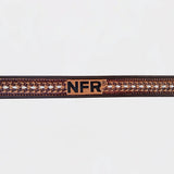 Official PRCA & NFR Licensed Collection® Western Brown Tooled Leather Belt