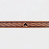Official PRCA & NFR Licensed Collection® Natural Tan Genuine Leather Belt