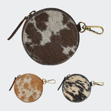 American Darling Genuine Hair-on Leather Mini Canteen Bag Charms