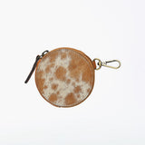 American Darling Genuine Hair-on Leather Mini Canteen Bag Charms