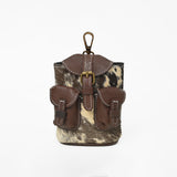 American Darling Genuine Hair-on Leather Mini Backpack Bag Charms