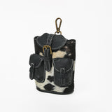 American Darling Genuine Hair-on Leather Mini Backpack Bag Charms