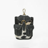 American Darling Genuine Hair-on Leather Mini Backpack Bag Charms